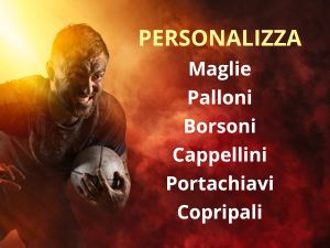 Personalizza rugby store