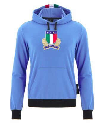 Felpa Cappuccio Italia Rugby Fan 2025/2026