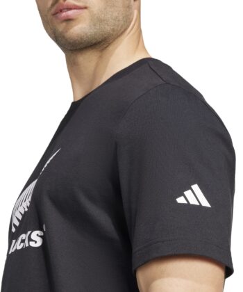 T-shirt Cotton All Blacks Logo Rugby 2025/2026 Jr - immagine 3