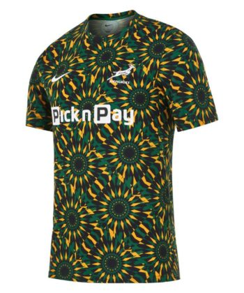 T-shirt Pre Partita Sudafrica Rugby 2026/2027 - immagine 1